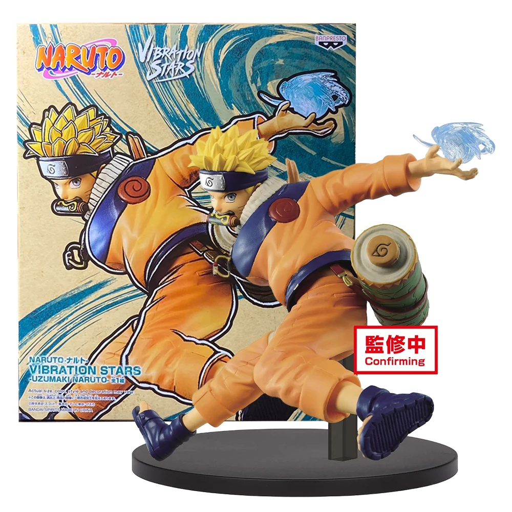 12CM อะนิเมะ Naruto Uzumaki Naruto รูปการสั่นสะเทือนดาวต่อสู้ Pose ของเล่นตุ๊กตา Action Figure PVC เครื่องประดับคอลเลกชัน