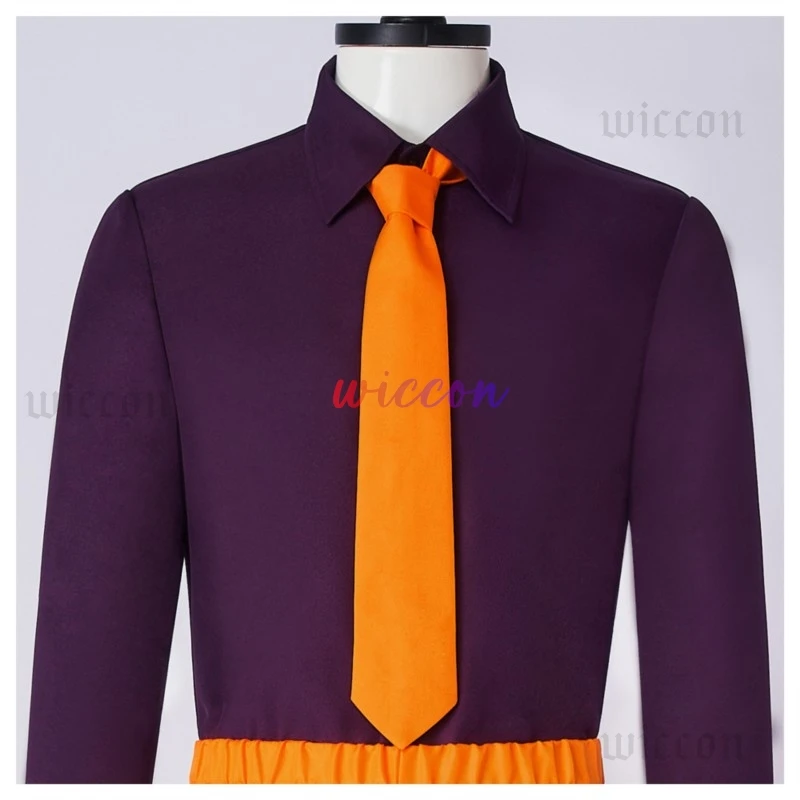 Disfraz de Bester Matt Servitto, traje de abrigo amarillo, conjunto de Cosplay, traje de juego de rol de payaso, traje de película para hombres y niños