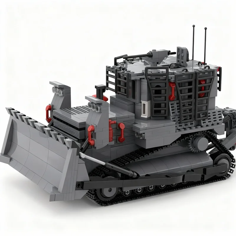 1216PCS MOC Creative Model Idf D9R DIY Ideas Assembly Building Blocks Birthday Gift Display Collectible Building Display Gift