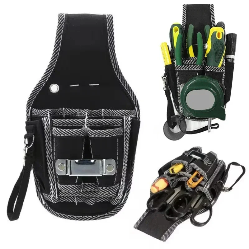 

Men's Bag Electrician Pocket Screwdriver Tool Waist Pouch Holder Bag Pack Utility Waist Bag