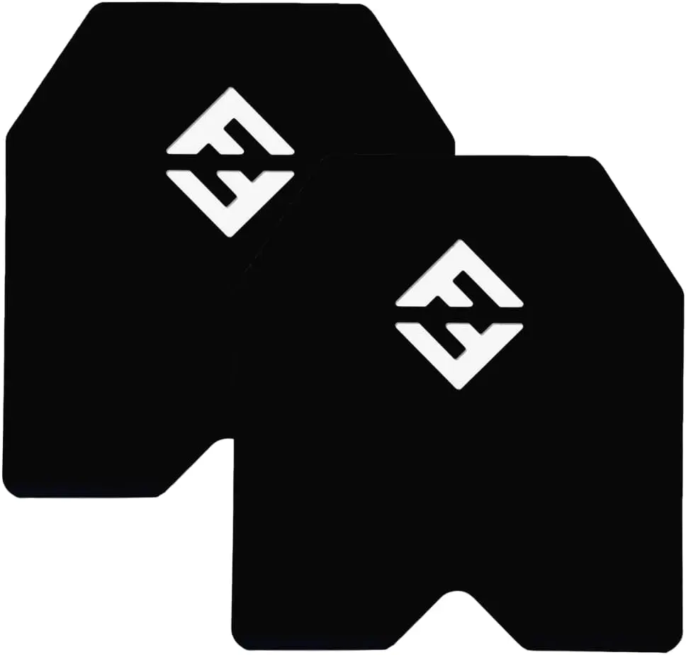 Placas de chaleco de peso, placas de 13,75 LB vendidas en un par-30lb peso Total del chaleco-acero F & F-Compatible con la mayoría de los chalecos, peso Carr