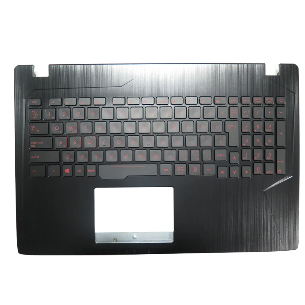 Laptop PalmRest&keyboard For ASUS G553VD G553VE GL543VD GL553VD Black Top Case Black Backlit Japanese JP QWERTY Keyboard