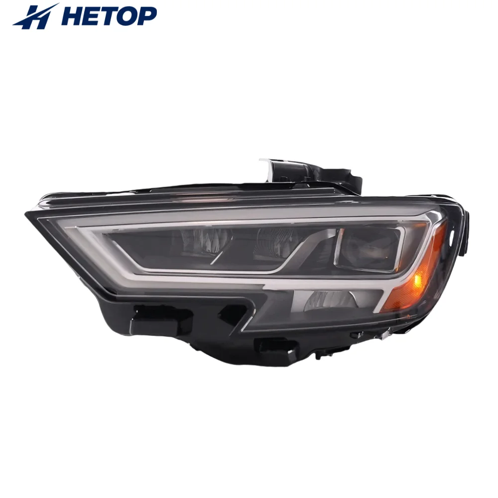 A3 2017-2020 USA Version LED Front Headlight Assembly DRL Auto Lighting Parts