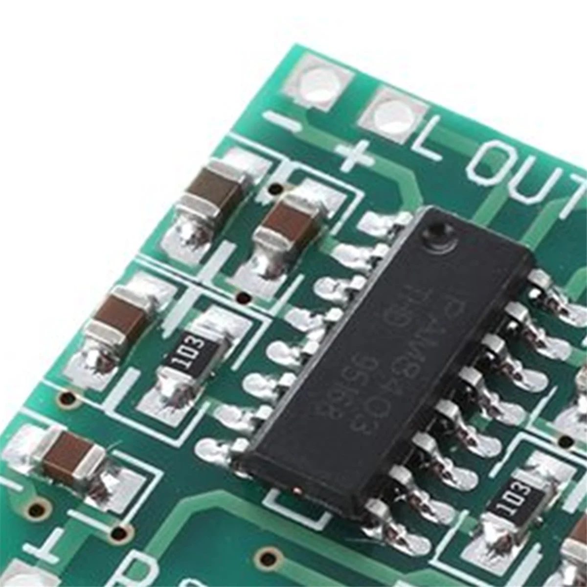 50PCS PAM8403 Audio Speaker Sound Amplifier Board Module DC 5V Mini Power Amplifier Board for Class D Stereo Audio DY