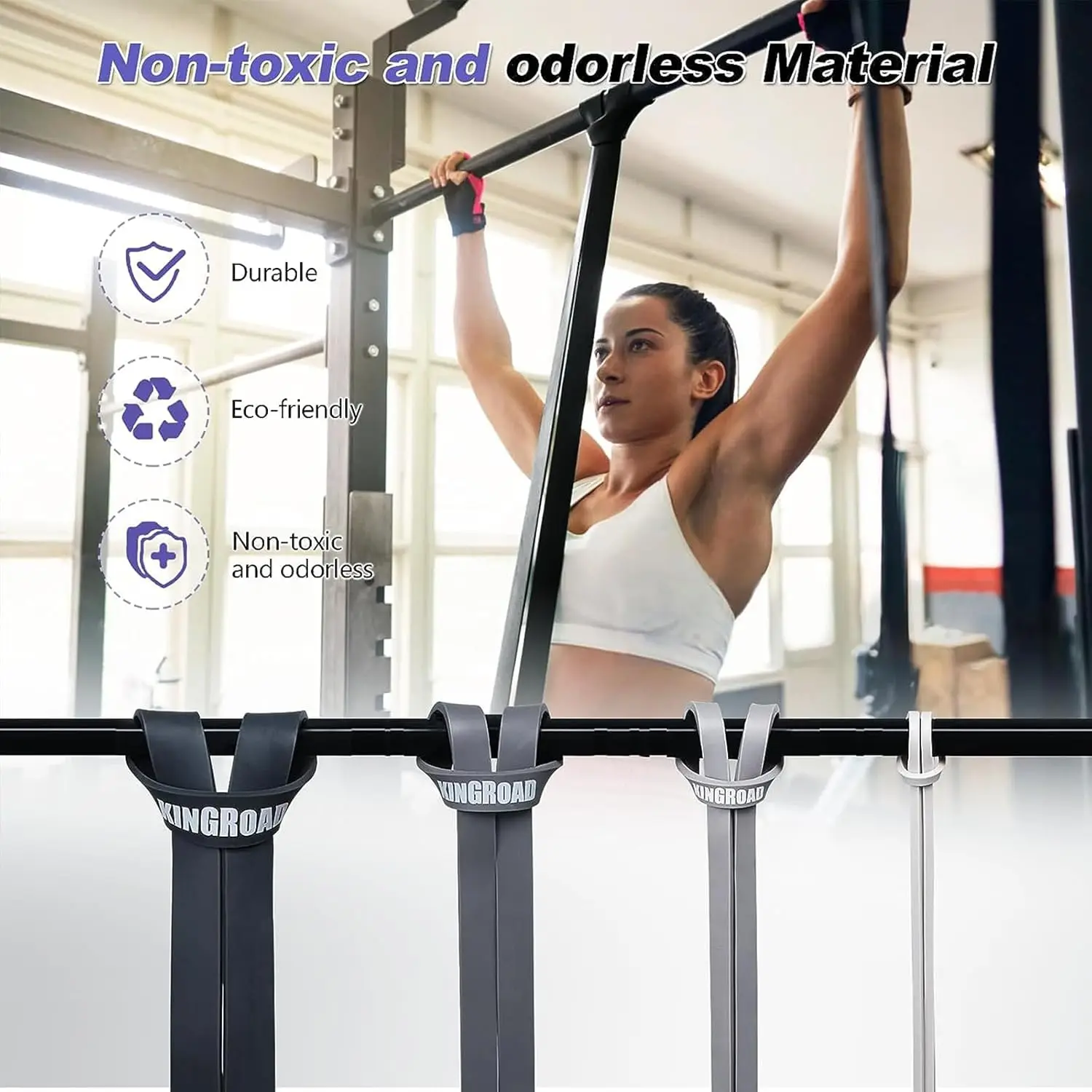 Heavy Duty Resistance Bands Set (5-Piece) 6