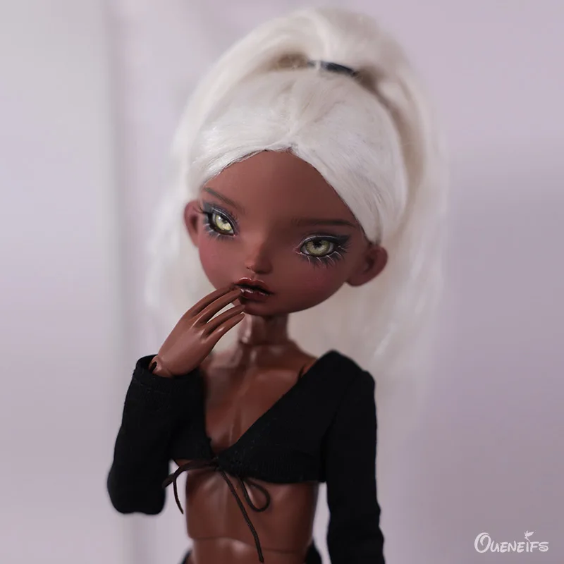 Nouvelle poupée BJD 1/6 coeur européen et américain Style Mature quotidien peau bronzée maquillage Mature jouets en résine poupée articulée mobile