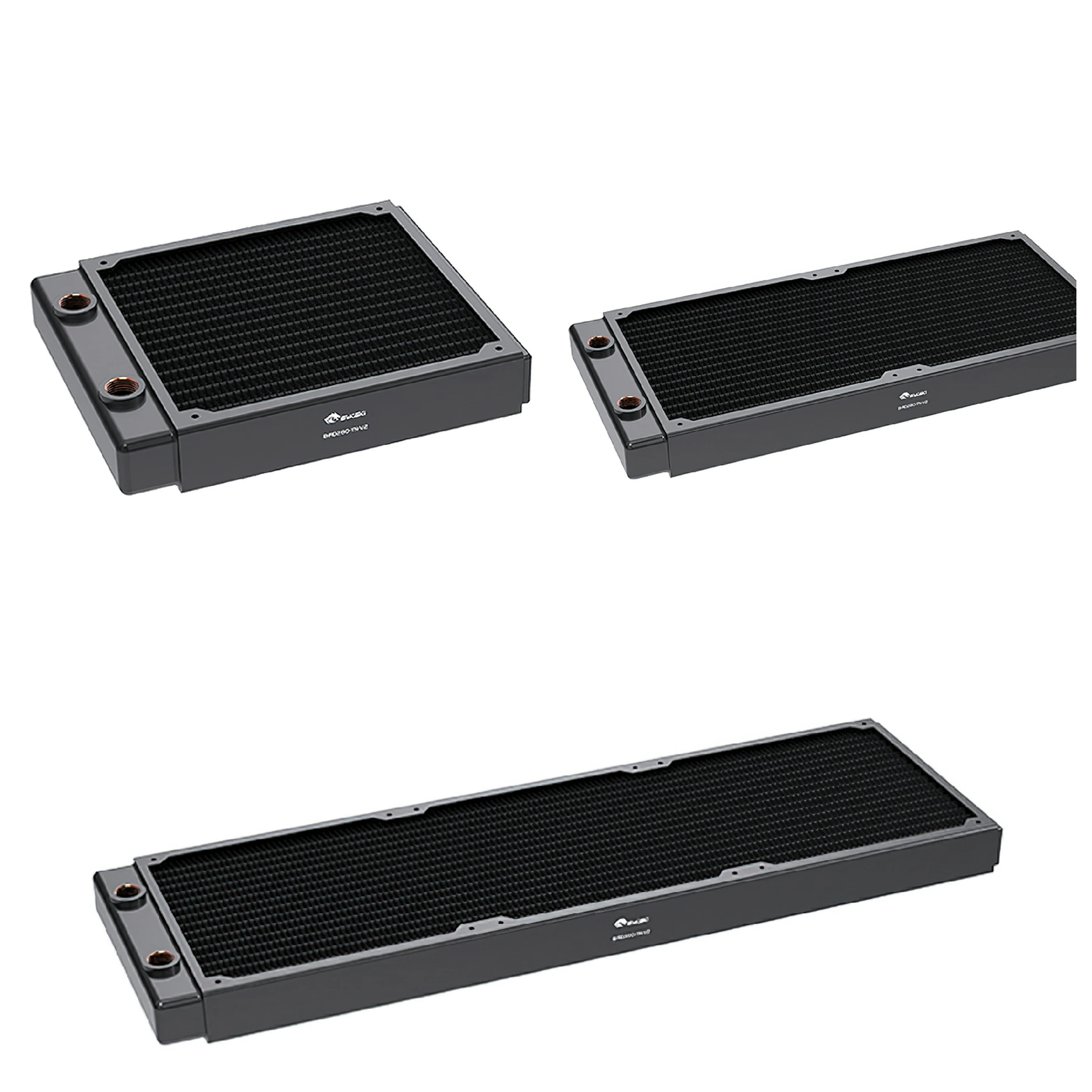 

Bykski 14cm 28cm 42cm Copper Radiator Liquid Water Cooling 140mm 280mm 420mm RD140RC RD280RC RD420RC