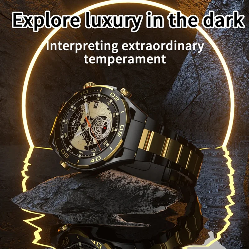 ساعة ذكية SK4 Pro MAX للرجال ، شاشة كبيرة عالية الدقة ، صوت AI ، مكالمة بلوتوث ، تعقب اللياقة البدنية الرياضية ، ساعة ذكية فاخرة