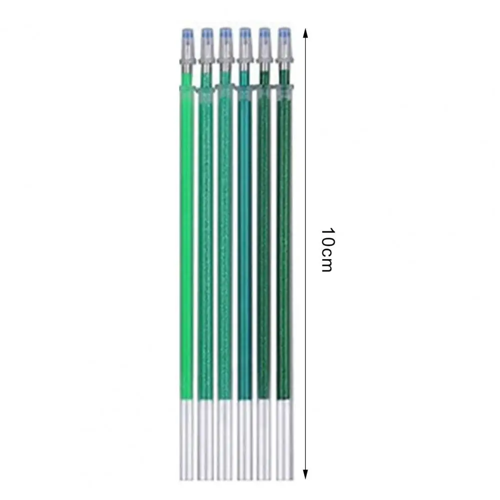 100Pcs Colorful Gel Pen Refills Scrapbooking Pen Refills Precise Manufacturing Free-Flowing Ink Acid-Free Sparkling Ink Refills