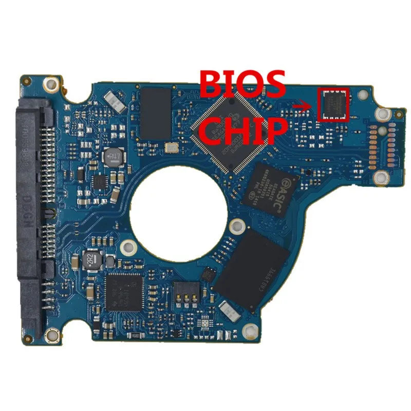 Circuito del disco rigido del taccuino di Seagate/100731589 REV A / 8047 / ST500LM000