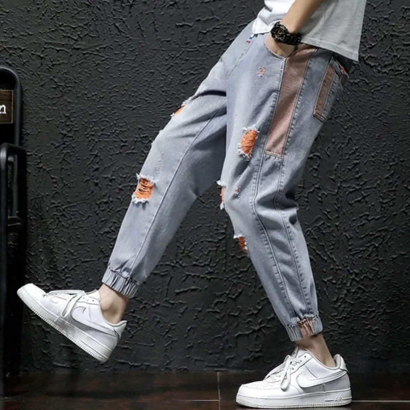 

Baggy Man Cowboy Pants Loose Trousers Classic Harajuku Soft Casual Japanese Street Style Y2k Vintage Retro Cheap Jeans for Men