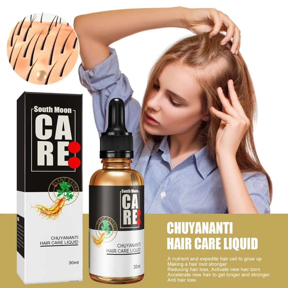 Hair Growth Essential Oil Nourishing Hair Root Fast Growth Anti-Drop Hair Care Nutrient Solution