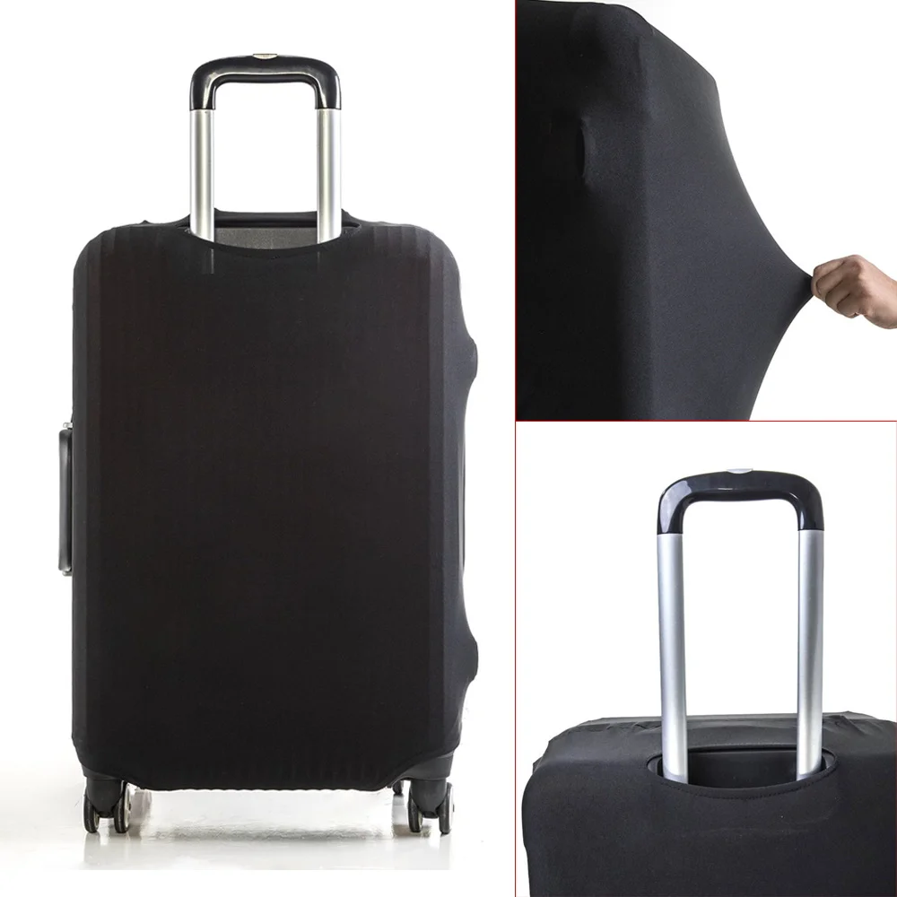 

Luggage Cover Stretch Fabric Suitcase Protector Baggage Dust Cover Suitable 18-32 Inch SuitcaseTravel Organizer letter Series