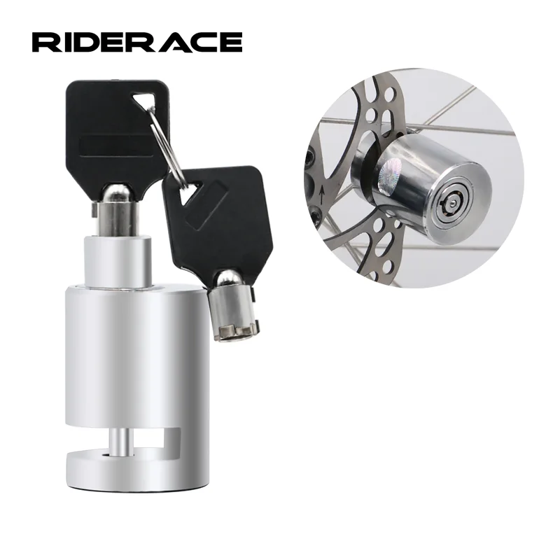 Stainless Steel Bicycle Motorcycle Locomotive Disc Brake Lock Waterproof Anti-Theft Security Sturdy Wheel Disc-Brake Lock RR7085