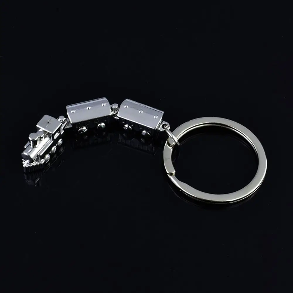 Alloy Special Unisex Gift Bag Decro Train Shaped Key Holder Key Ring Fashion Jewelry Key Chain