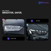 Auto lichter für audi a4 b16.9 a4l led scheinwerfer 2011-2015 s4 scheinwerfer drl projektor linse autozubehör 2