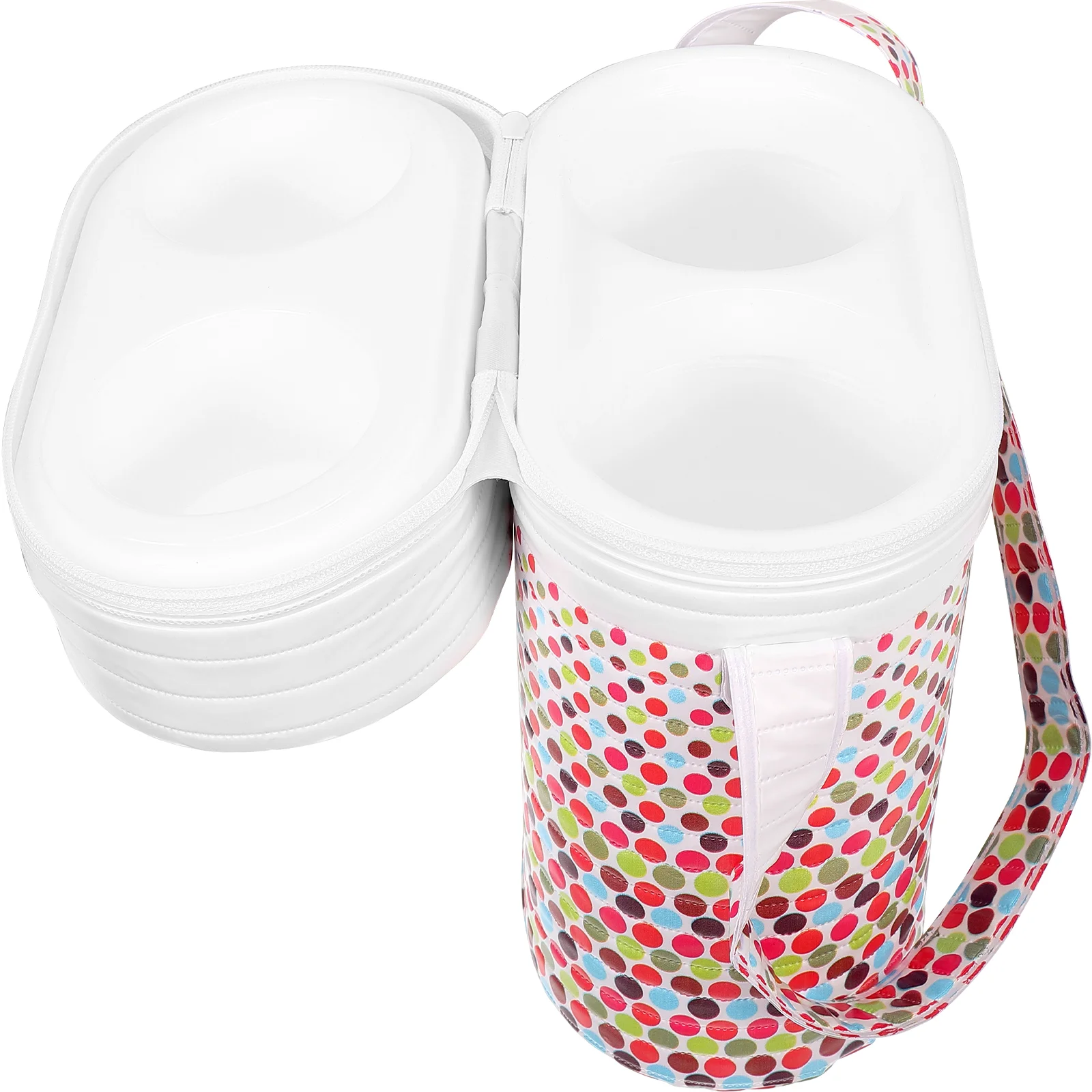 Breastmilk Bag Warmer Infant Feeding Bottle Thermal Barrel Baby Cooler Bags Insulated Essentials Universal Heating Cover White