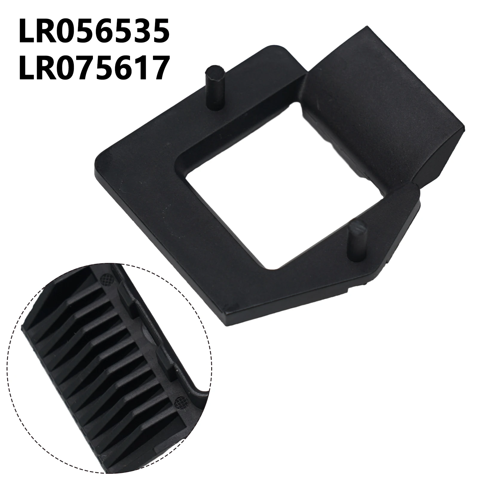 

Hot/Easy To Install Practical To Use Brand New High Quality Lock Holder Cover Parts & Accessories Black Plastic LR054326