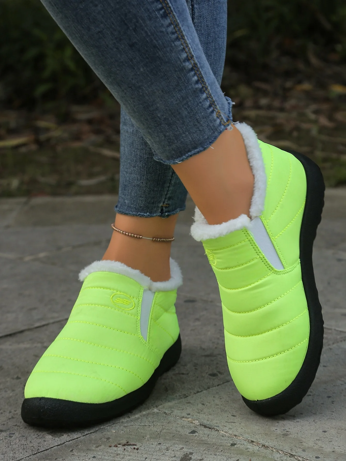 Damen-Winterstiefel 2025: Neue wasserdichte Plüsch-Schneestiefel für Damen – Warmhaltend, im Angebot mit kostenlosem Versand – Detail 26