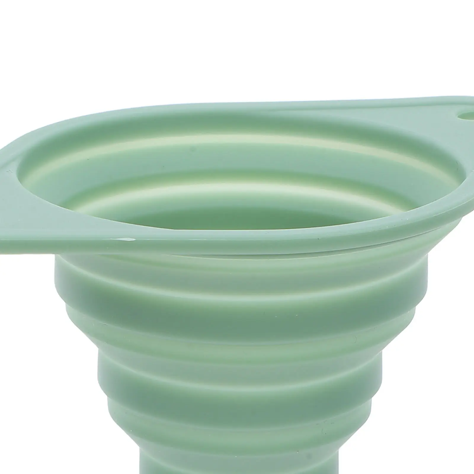Silicone Collapsible Foldable Funnel 4.72 Inch Wide Mouth Jar Funnel for Kitchen Canning Sauce Oil Jam Powder Liquid Transfer
