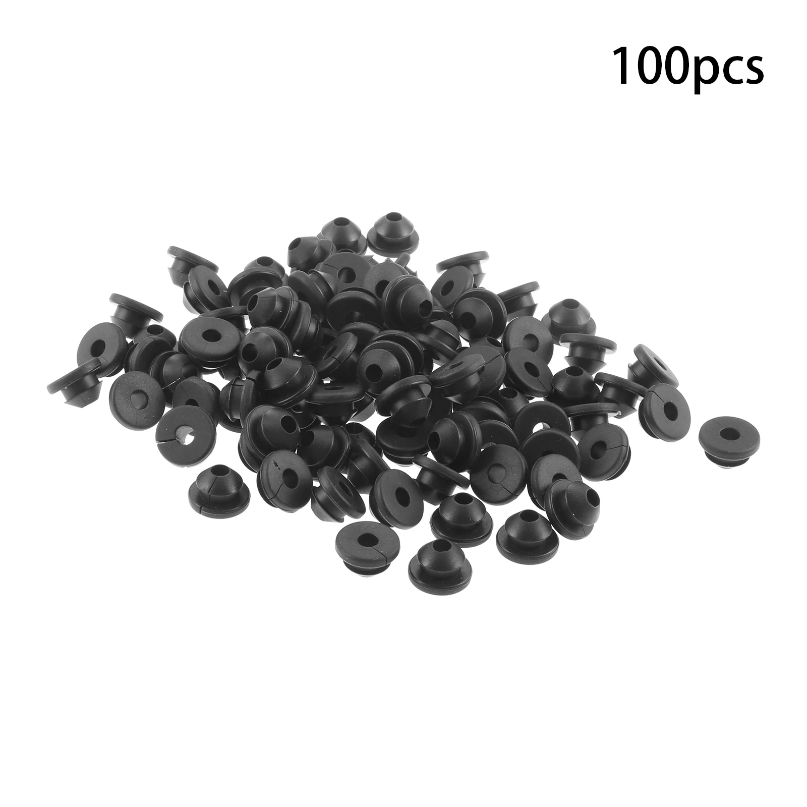 100Pack Cable Railing Rubber Grommets for 1/8