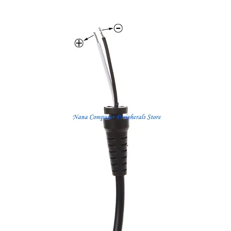 F68C Elbow to Male Power Cable,22AWG x 1.7mm Male to Male Plug Patch Wire Adapter Exte