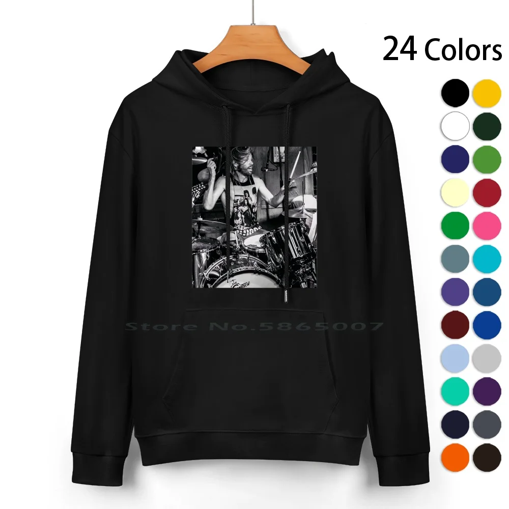 Taylor Drummer Pure Cotton Hoodie Sweater 24 Colors Taylor Hawkin? Drummer Supercroix Dream Widow Metal Dave Grohl Music