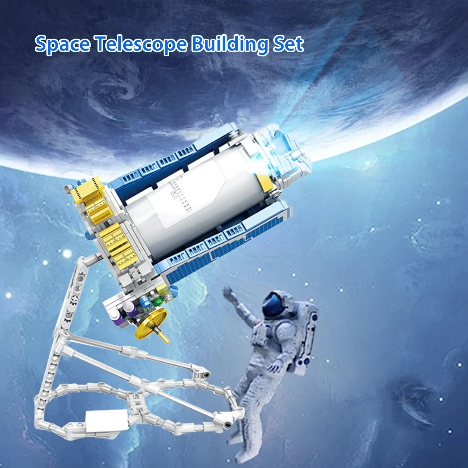 

Конструктор «Космический телескоп Кеплера» для изучения космоса, развивающий набор STEM, игрушка для сборки, конструктор для исследования космоса