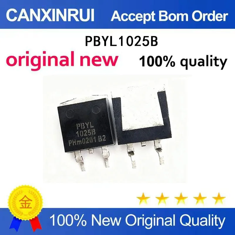 

(5-100 Pieces) New PBYL1025B TO-263 Schottky rectifier diode 10A 250V spot chip IC