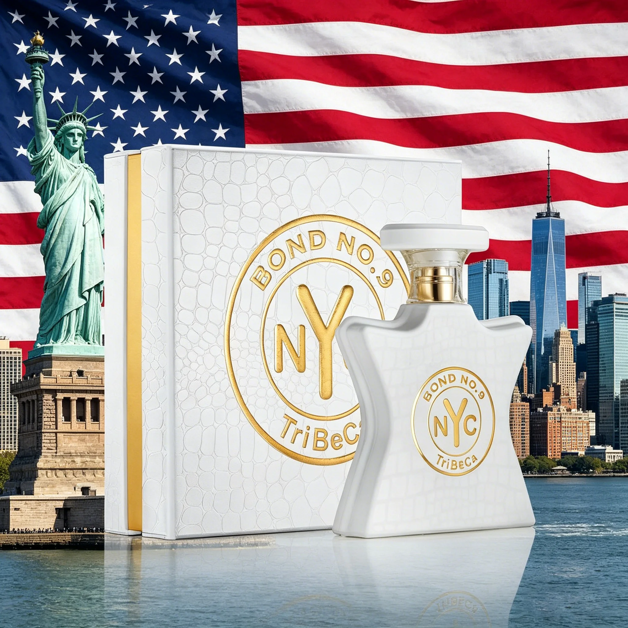 

Bond No. 9 New York Tribeca Unisex Eau De Parfum Amber Vanilla Unisex Cologne Warm & Versatile Fragrance Perfect for Daily 100ml