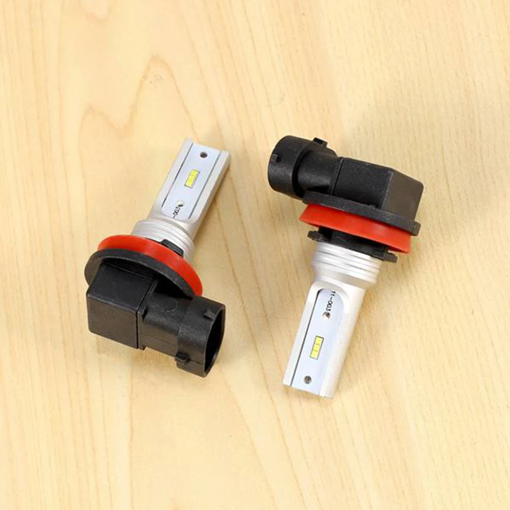وصول جديد H8 H11 H16 Led لمبة إضاءة الضباب، H16 Led مصباح الضباب عالي الطاقة Csp-Y11، أبيض بارد 6500 كيلو (عبوة من 20)