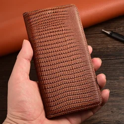 Vintage Lizard Pattern Leather Cover For Honor Magic 2 3 4 5 Pro Plus Lite Ultimate Magnetic Flip Wallet Phone Case