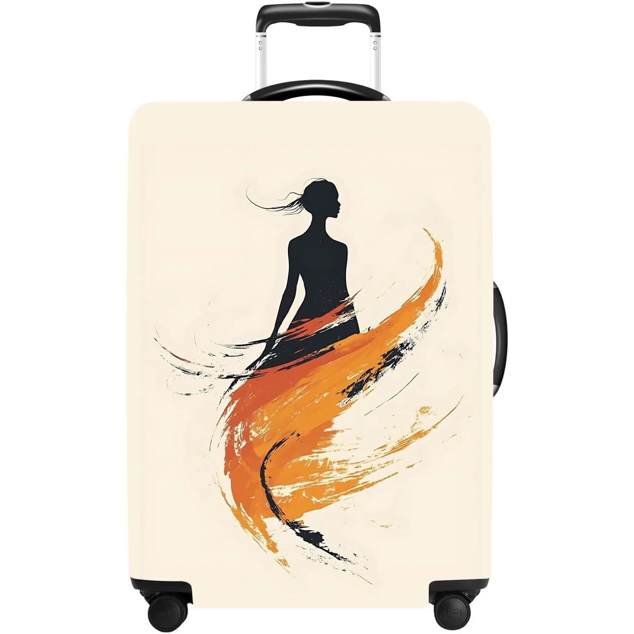 

Чехол для багажа, моющийся чехол для чемодана, защита от царапин, чехол для чемодана