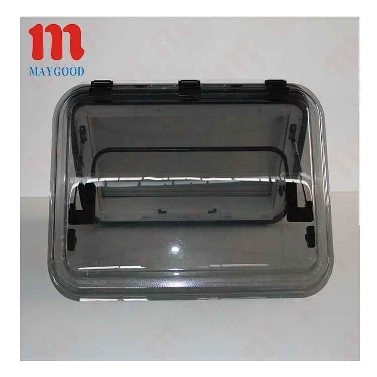 

Rv Skylight Camping Car Window Rv Sunroof with Double Layer Transparent Top Cover for Recreational Vehicle Caravan