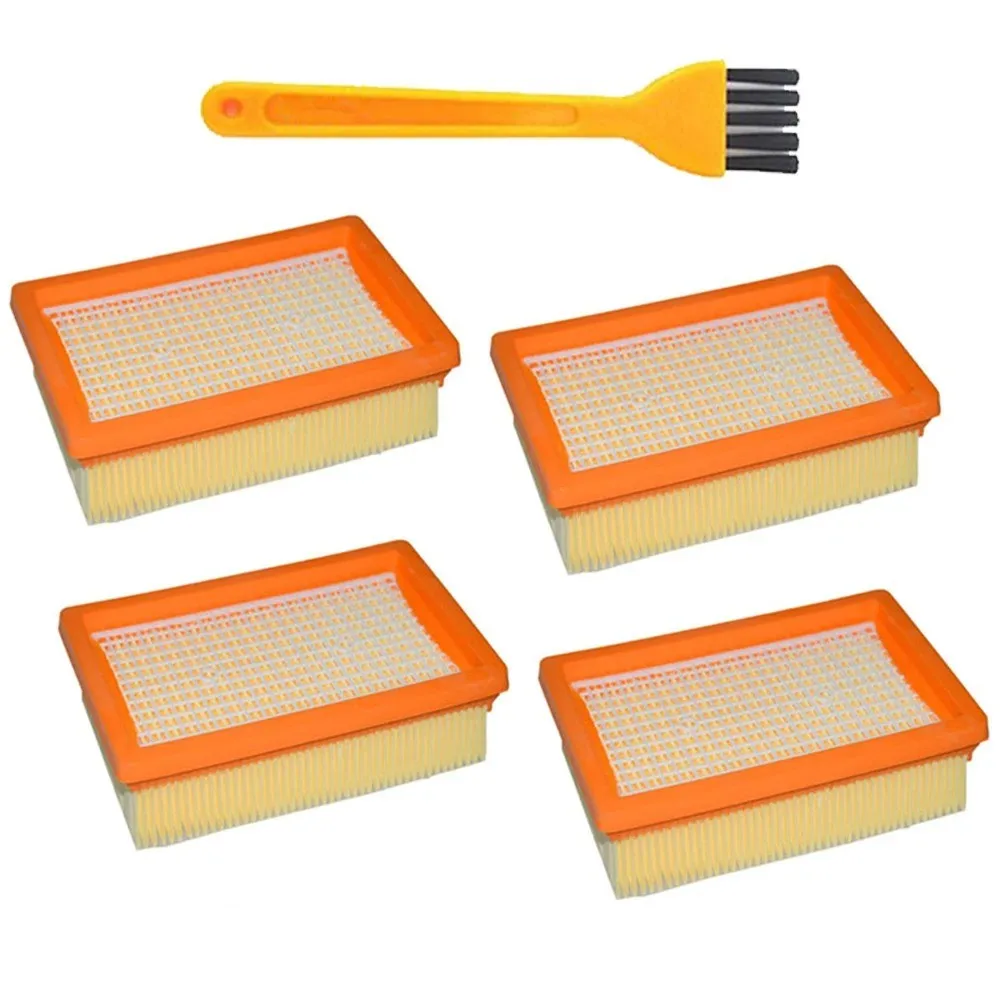 Filtre HEPA pour aspirateur sec et humide KARCHER MV4 MV5 MV6 WD4 WD5 WD6, pièces de rechange, 1/2/4 pièces