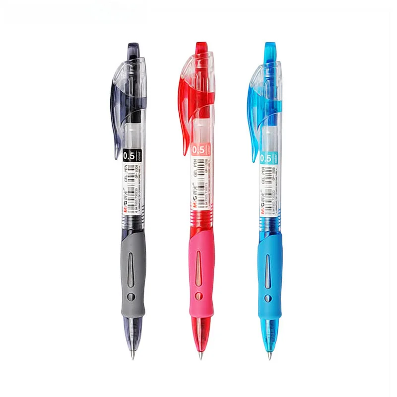 GP1008 Classic Press Gel Pen Business Meeting Gel Pen 0.5mm Sign Pen Black Carbon Pen Glass pen Glass fountain pen