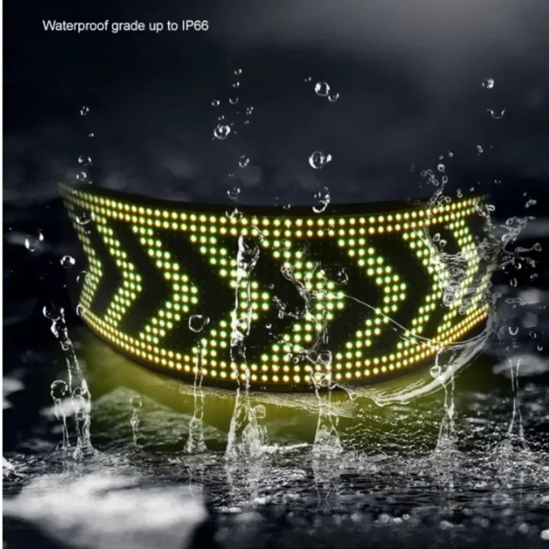 5V Auto LED Bildschirm Pixel Panel Display APP Steuerung DIY Text Muster Animation Hause Dekoration Spiel Zimmer Flexible LED Matrix Panel