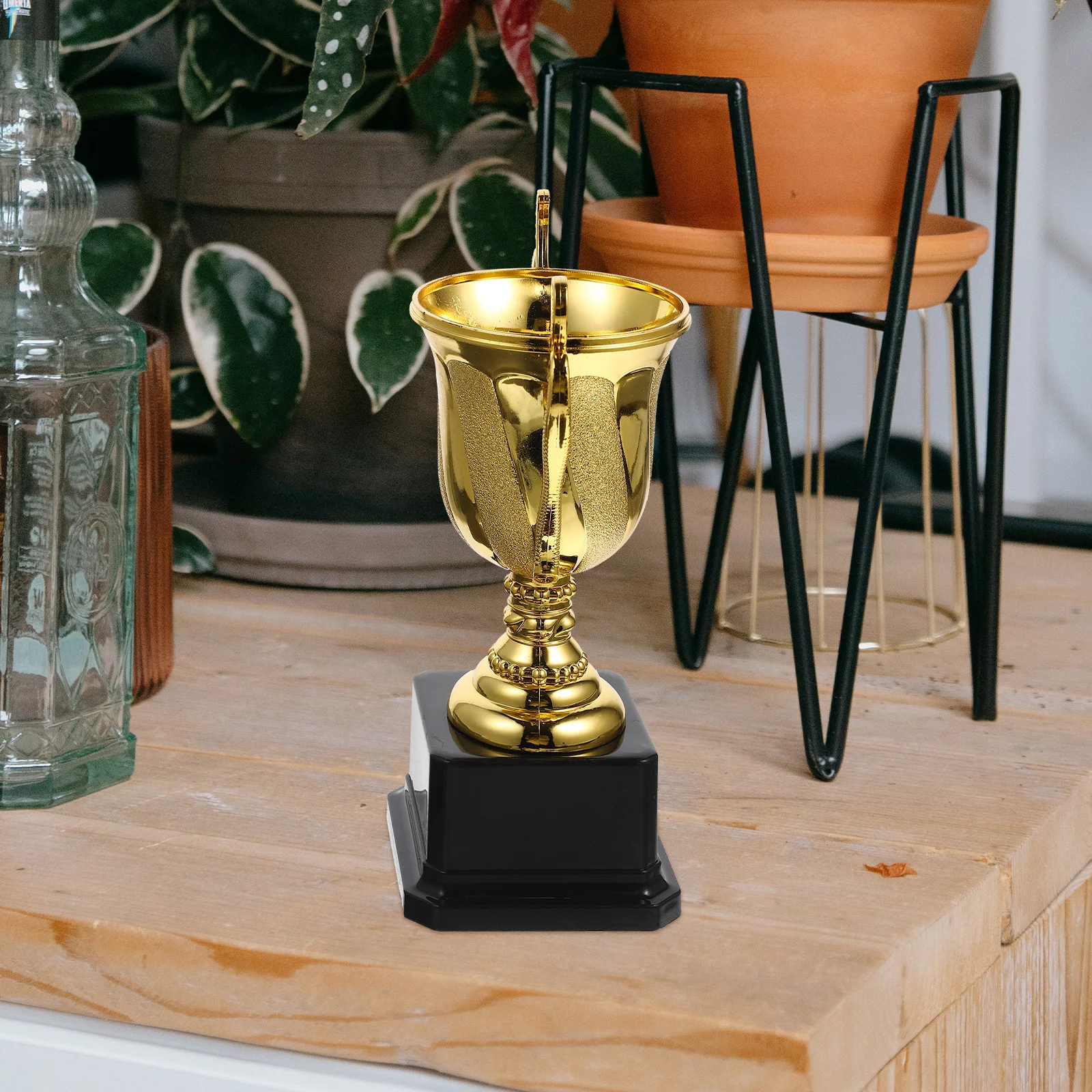 

Plastic Trophies Prop Kids Trophies for Rewards Chic Prize Trophy End of Project Hard Work Recognition Gift Idea