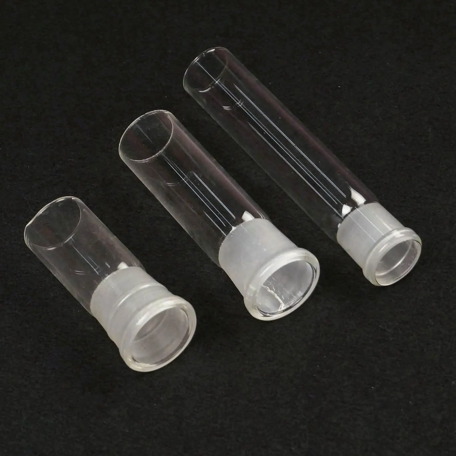 #10 #14 #19 #24 #29 #34 #40 #45 #50 #60 Single Female Ground Joint Glass Straight Connect Adapter Tube Labware