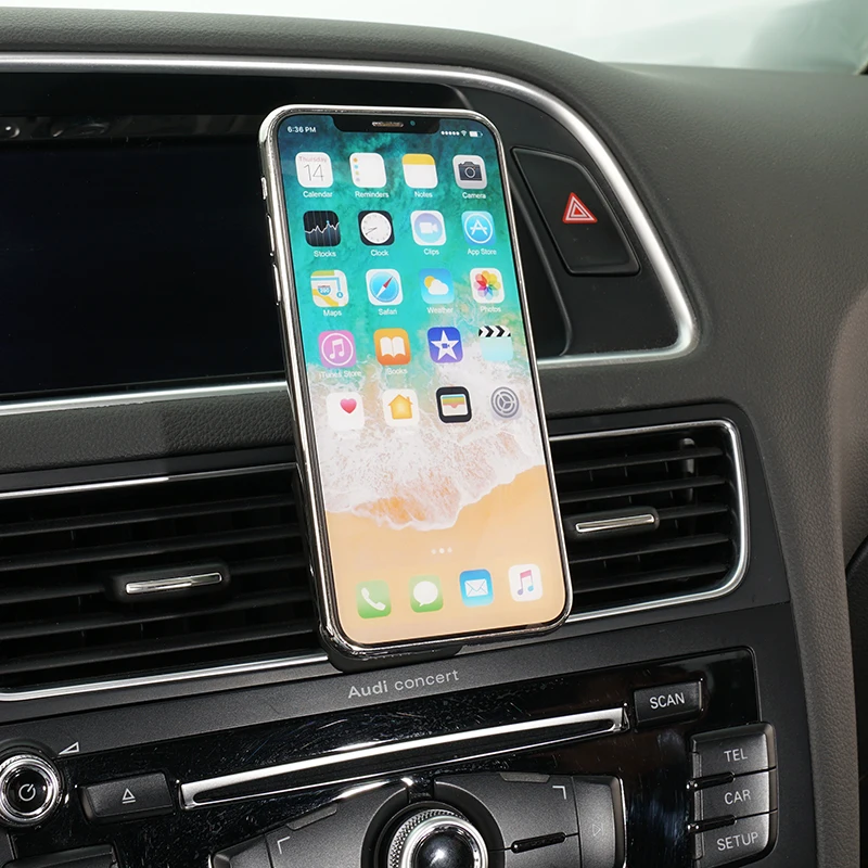 Magnetische Autotelefonhalterung GPS-Halterung Lüftungsschlitzhalterung Handyständer Clip für Audi Q5 SQ5 2010-2023 Zubehör – Detail 6