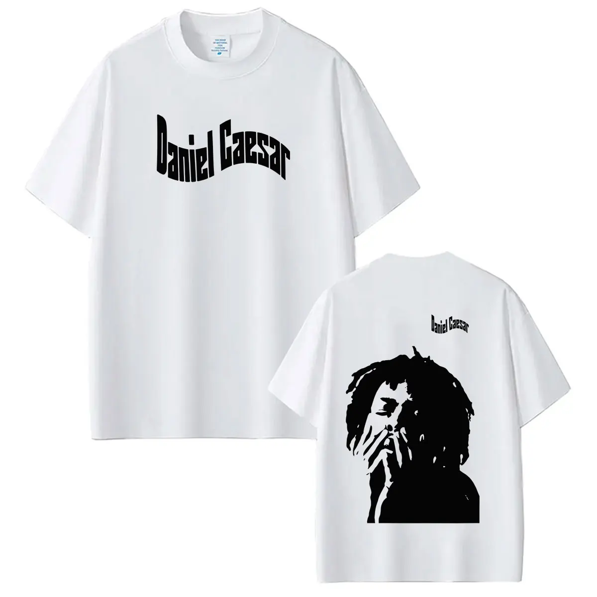 Daniel Caesar Son of Spergy Tour 2026 Graphic T Shirts Men Women Vintage T-shirt Summer Cotton Loose Casual Hip-hop T Shirts