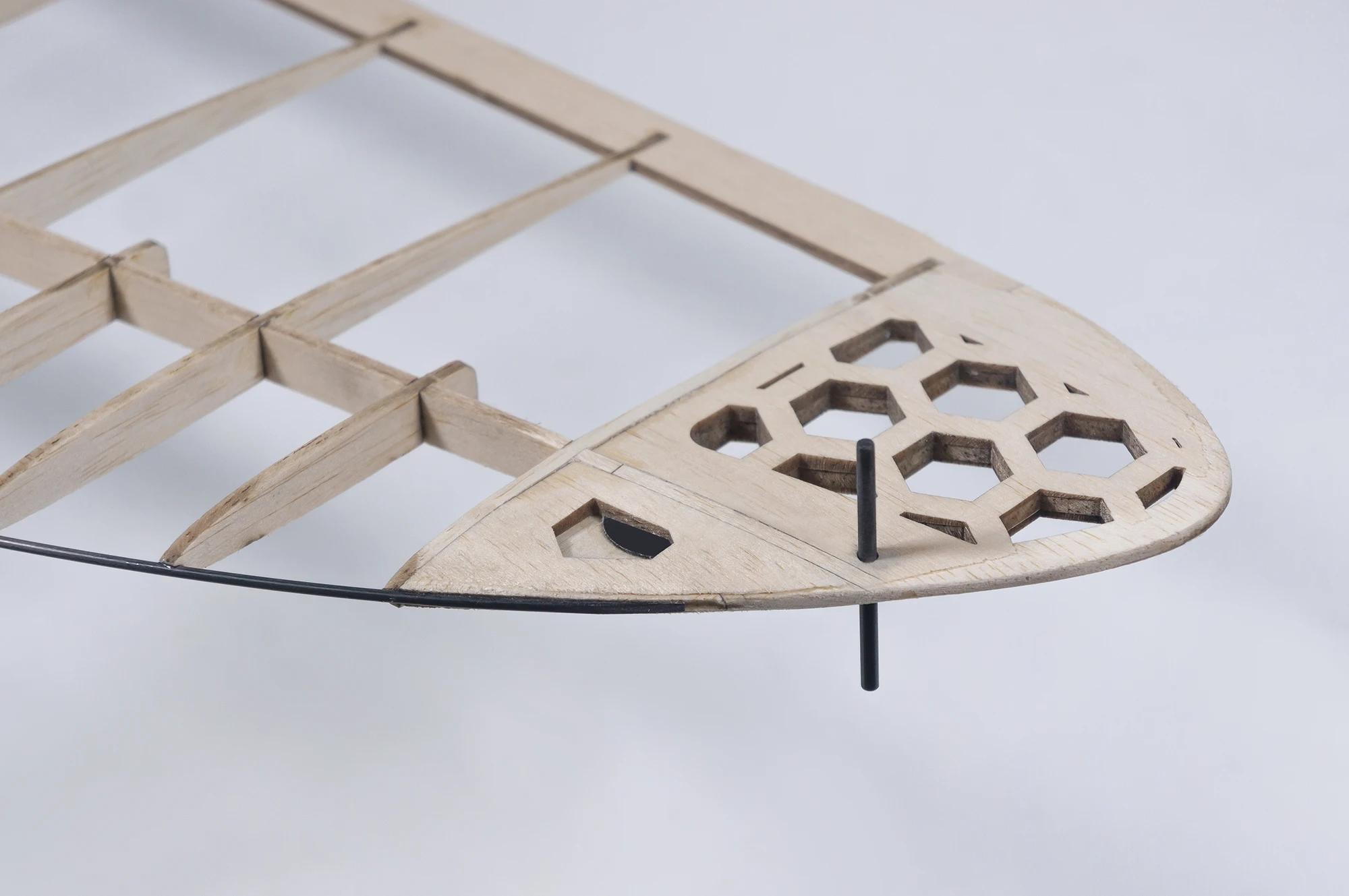 Diskus Start segel flugzeug Balsawood dlg Kit fd12 1200mm(47 '') Flügels pann weite Wind runner Kit Balsaholz Modellbau satz – Detail 13