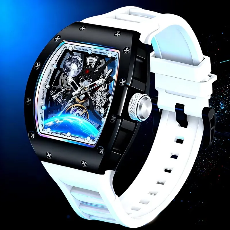 2026 العلامة التجارية عالية الجودة مقاومة للماء الفولاذ المقاوم للصدأ ساعات آلية أوتوماتيكية الأعمال الفاخرة ساعة شعار مخصص