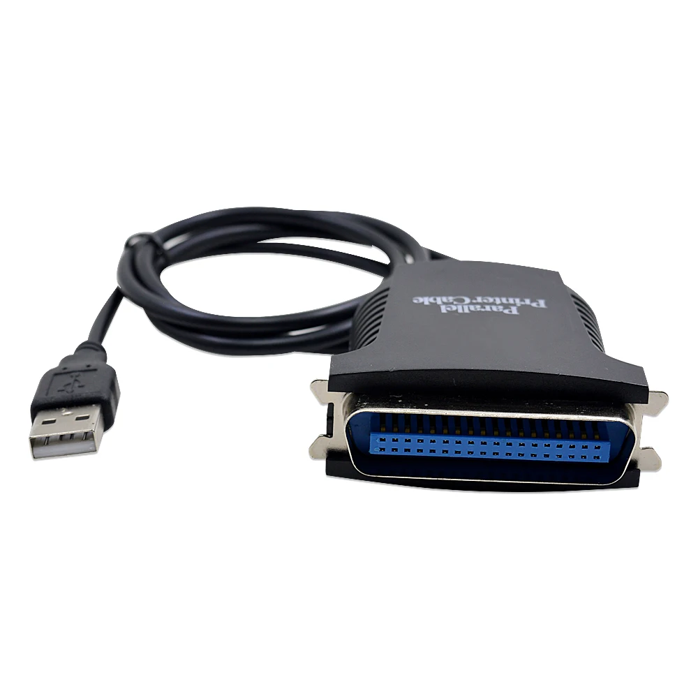 컴퓨터 PC 리드 노트북 데스크탑 인쇄용 USB 2.0 to IEEE1284 A DB25 병렬 프린터 케이블, CN36 컨버터, 36 핀 포트 어댑터