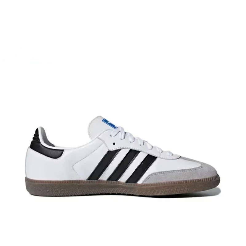 New Adidas Originals Samba OG White and Black Women and Men Unmarked Low Top Lightweight Non-slip German Training Board Shoes image 6