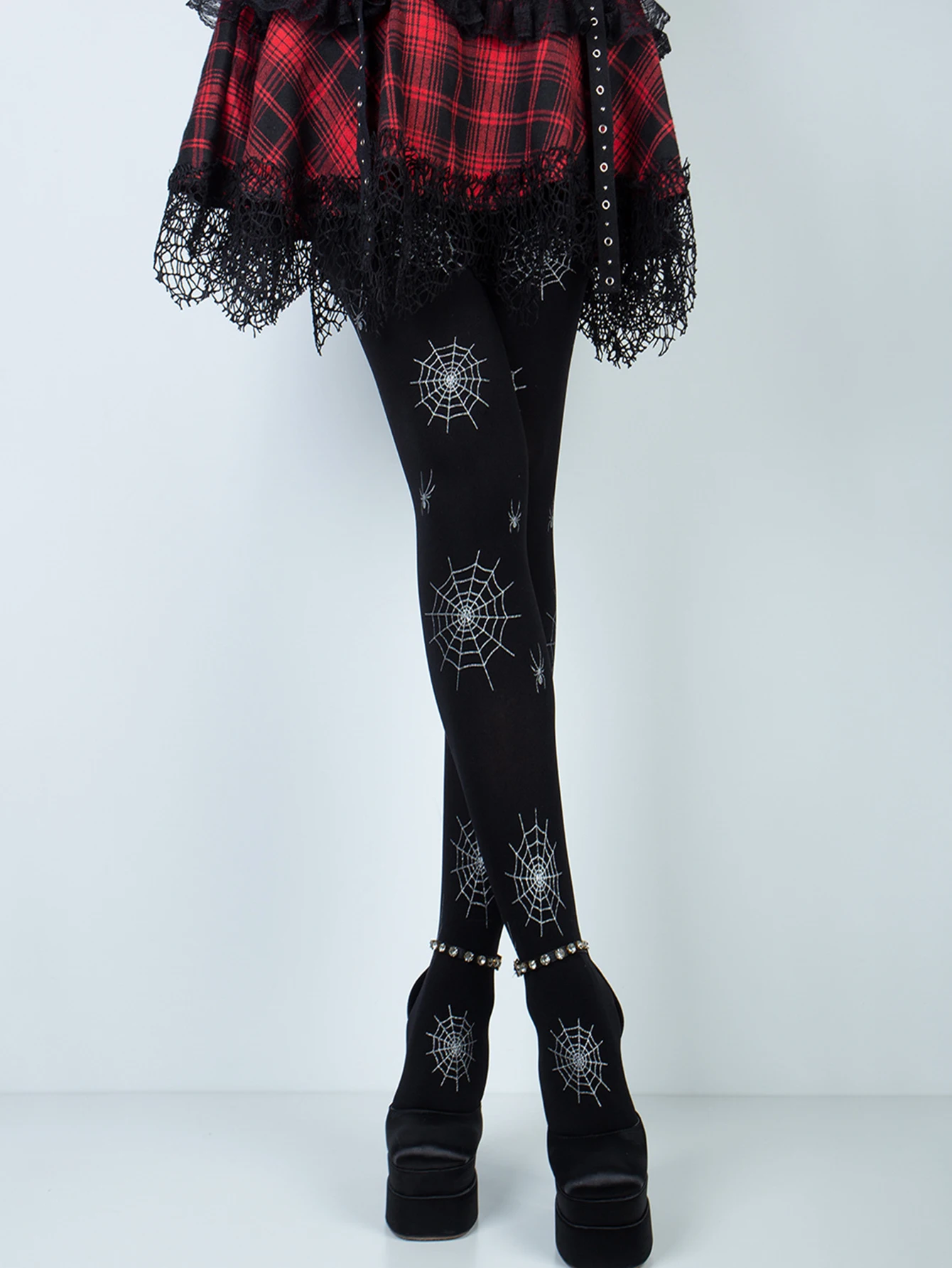 1-teilige gemusterte Strumpfhosen für Damen, Halloween-Strumpfhosen, Strumpfhosen, Strümpfe, sexy Strümpfe, Clubwear