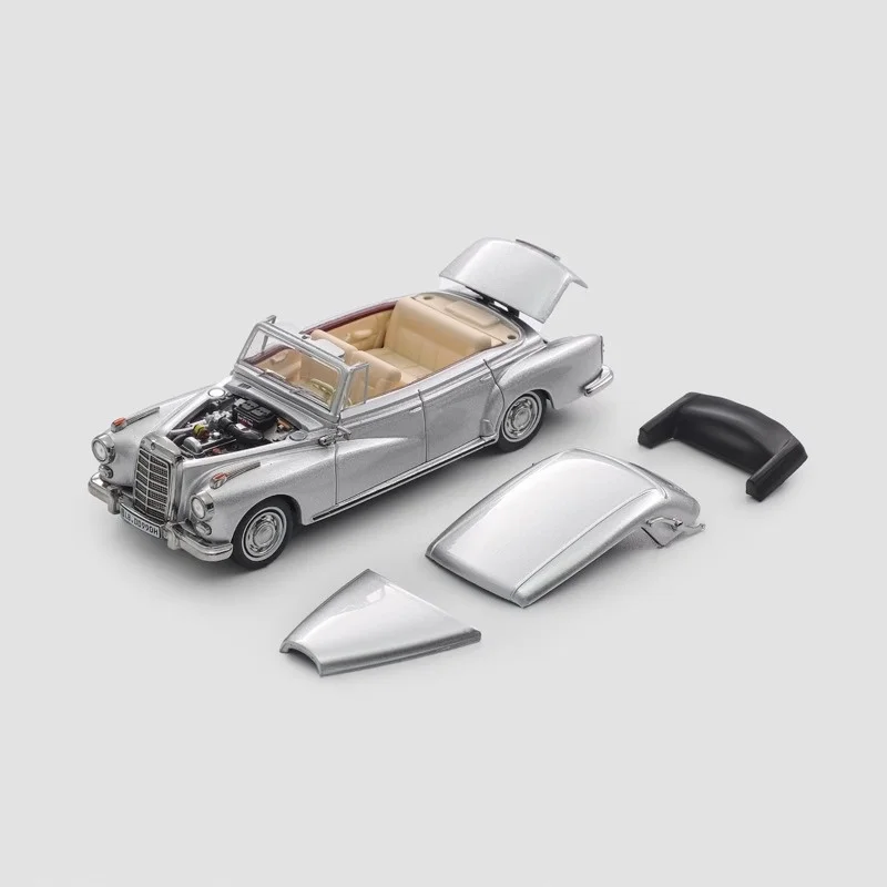 

Mortal 1:64 W189 300D convertible Vintage open-top alloy car model