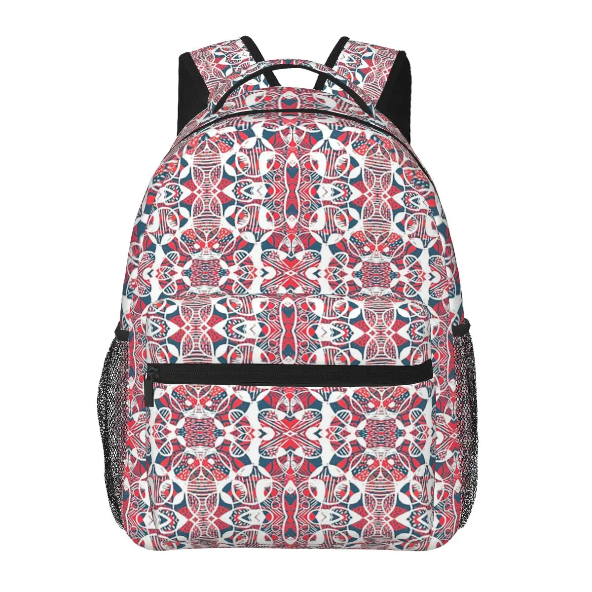 

The White-Red-Blue Goblin Backpack Hot Sale Daypack Large Capacity Children BookBag School Bag Shoulder Bags for Men Women