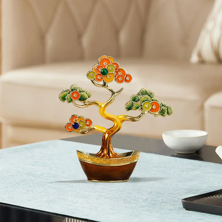 Fortune, cash cow, fortune ornament, home living room TV cabinet, decoration