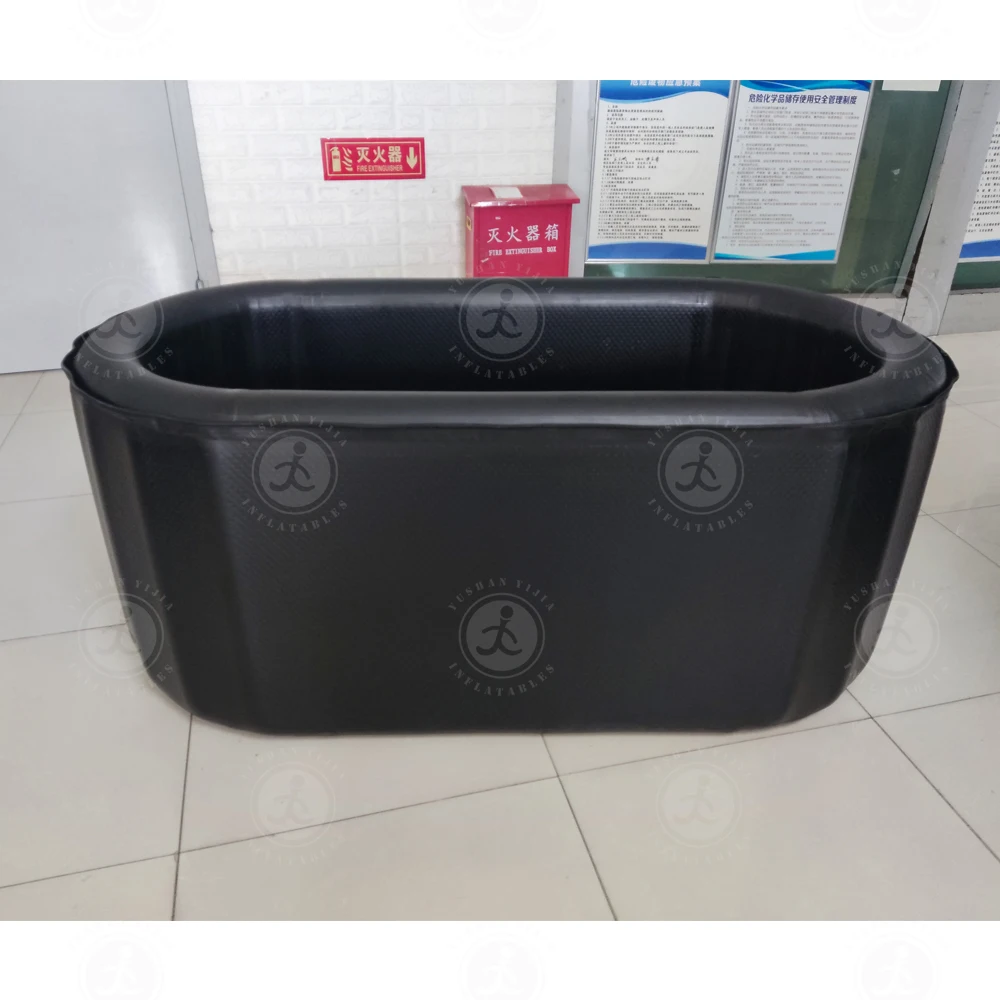 Inflatable Ice Bucket With Chiller And Filter Cool Plunge Bath Custom